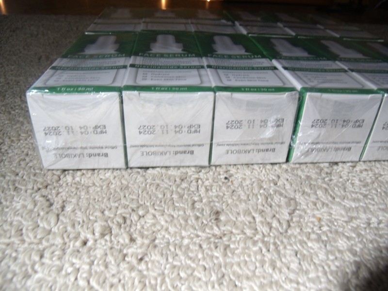 Lot of 12 Lakibole Niacinamide Face Serum with Rosemary Verbena Extract Exp 2027 gallery