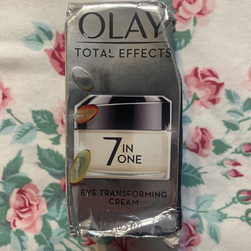 Olay Total Effects 7-In-One Anti-Aging Transforming Eye Cream 0.5oz See Box
