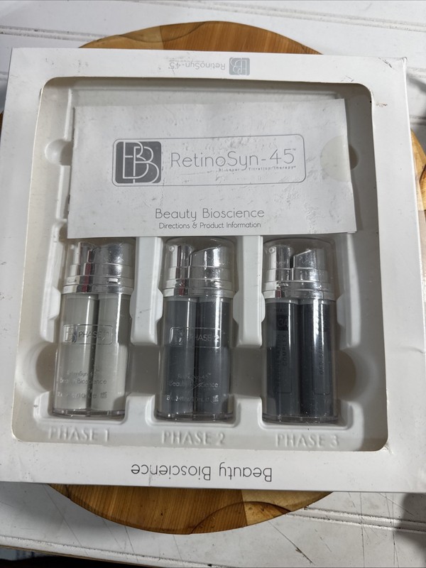BEAUTY BIO R45 The Reversal 3-Phase Skin Transformation Treatment Set .34oz NIB