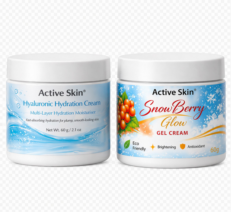 2X Active Skin Glow & Hydration Duo Complete Radiance + Moisture Routine – 60g