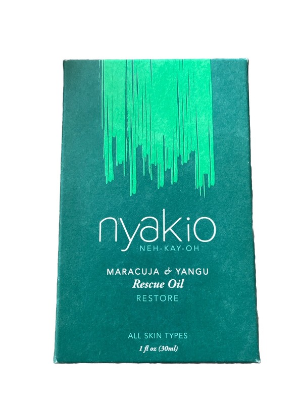 nyakio MARACUJA & YANGU Rescue Oil RESTORE All Skin Types 1 Fl. oz.