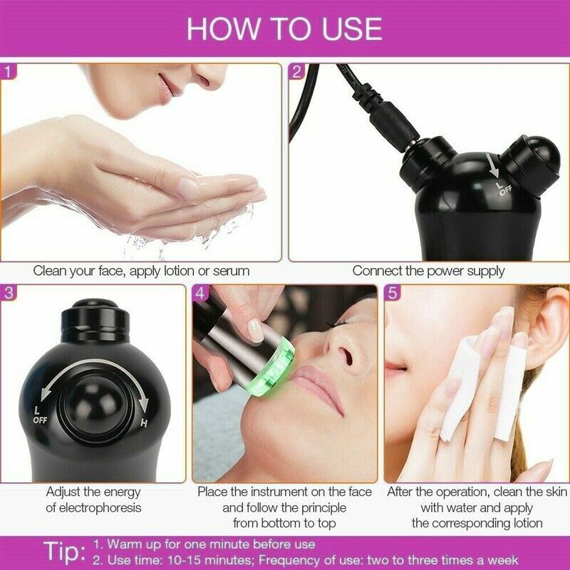 1Pcs Portable body and facial detection device beauty skincare home equipment gallery
