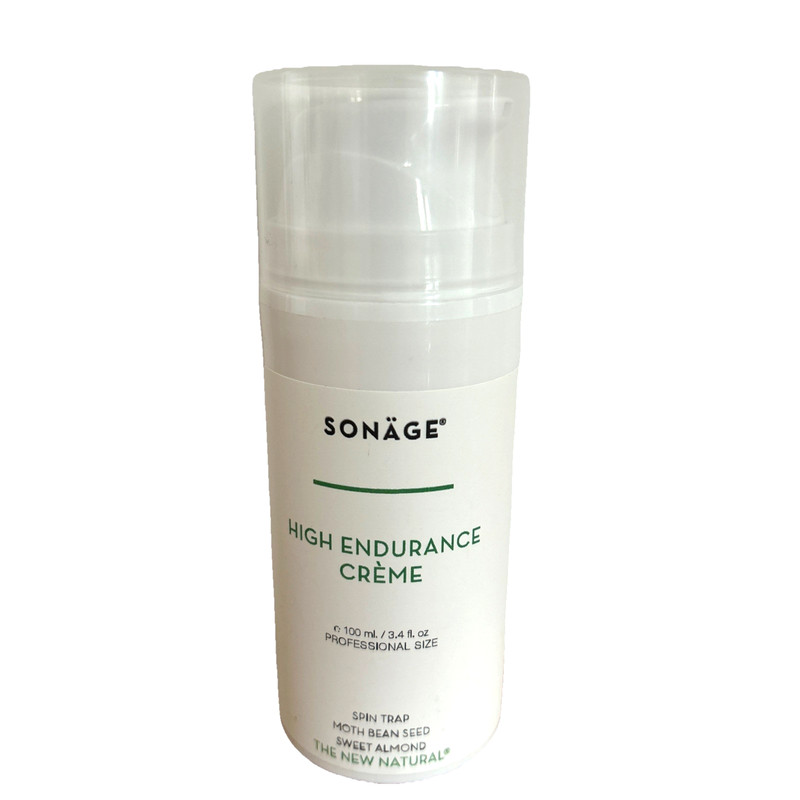 Sonage High Endurance Creme Sweet Almond Tissue Repair 100 ml/ 3.4 fl oz XL NEW