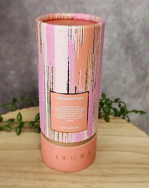 Kesaradi Oil Iyura Indian Natural Anti-age Glow Hydrate 50 ml New Sealed Plastic