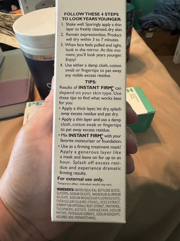 Peter Thomas Roth Instant FIRMx Temporary Face Tightener 3.4oz / 100ml NEW