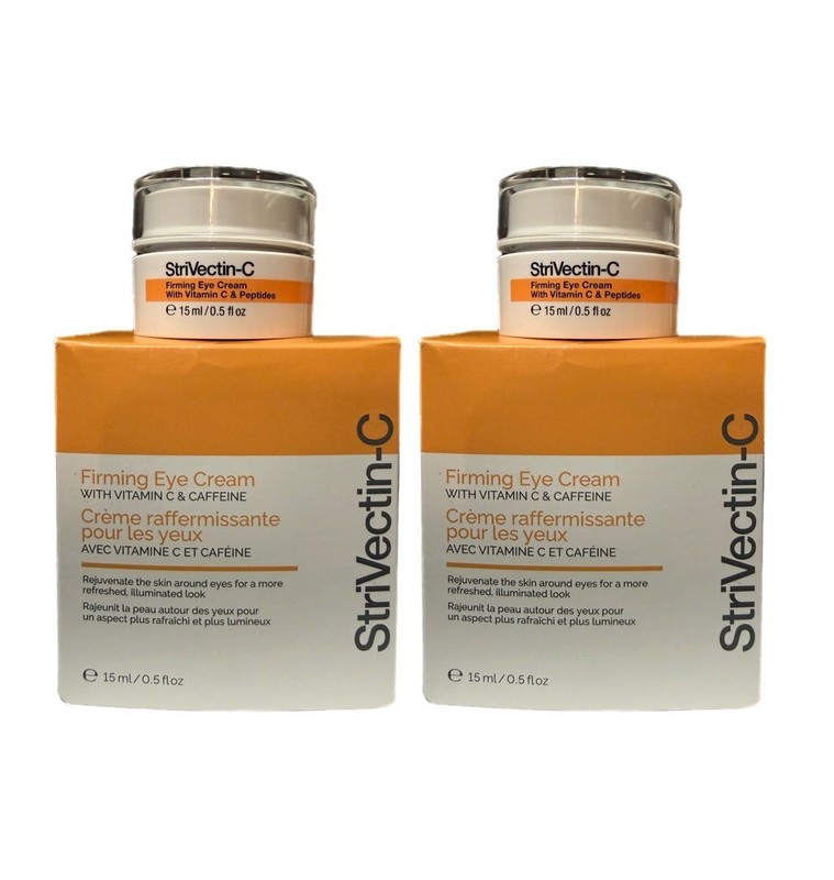 (2-pack) StriVectin-C Firming Eye Cream with Vitamin C & Peptides 0.5 oz