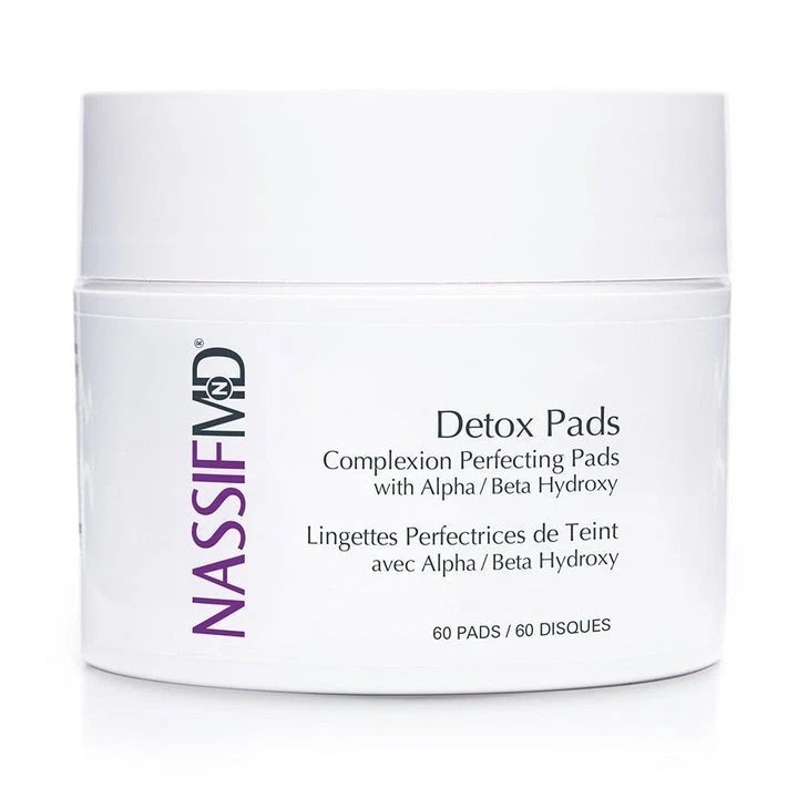 NassifMD Detox Pads 60 count Brand New Sealed