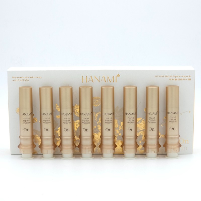 LG Vital Garden HANAMI PlaCell Peptide Ampoule 5ml x 8ea Lifting K-Beauty