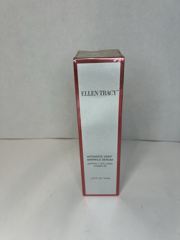 New Ellen Tracy Intensive Deep Wrinkle Serum 1.35 Fl OZ NIB 40ml Sealed
