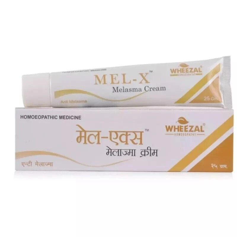 Wheezal Mel-X Melasma Cream (25g) for skin pigmentation like melasma, chloasma gallery