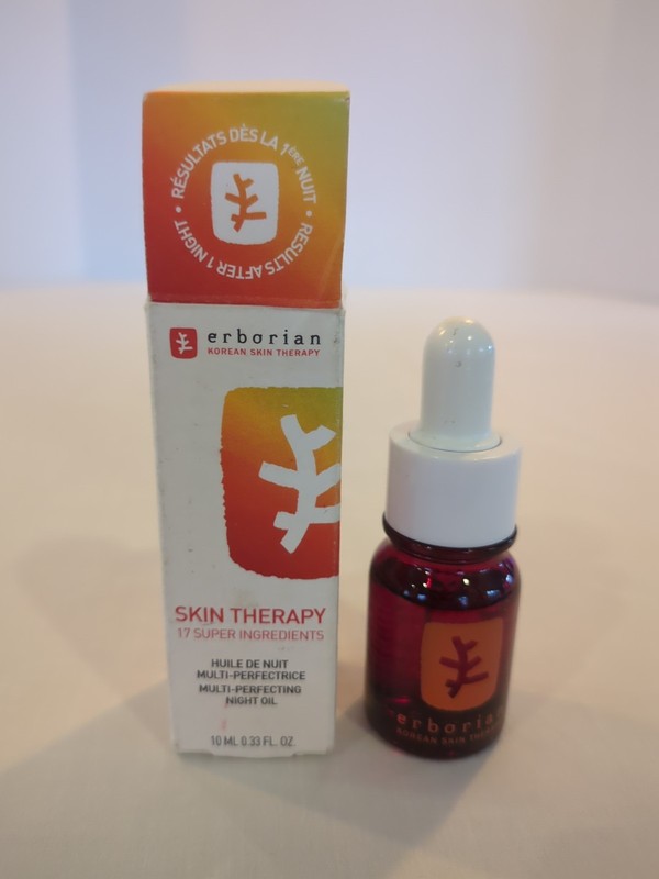 Erborian Korean Skin Therapy Multi-Perfecting Night Oil Serum 0.33oz 10mL gallery