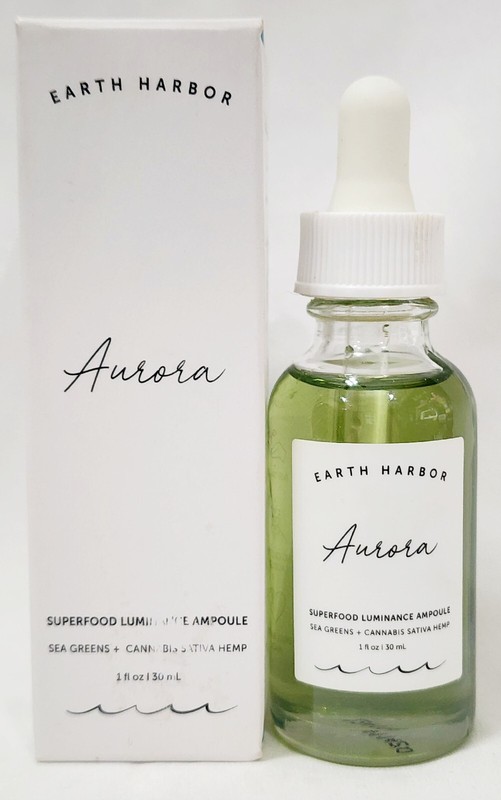 Earth Harbor AURORA Superfood Luminance Ampoule Cannabis Sativa 1 oz/30mL New