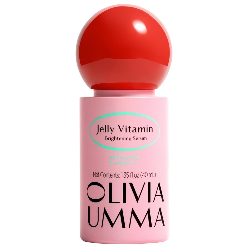 OLIVIAUMMA Jelly Brightening Serum with Vitamin C and Niacinamide, 1.35 oz