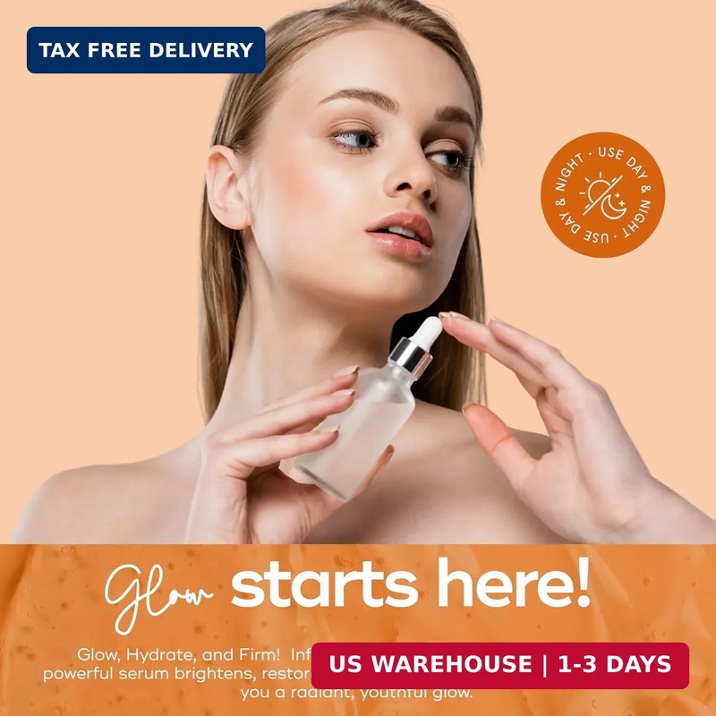 Skin Aesthetics Vitamin C Serum For Face - Dermatologist Tested - with Collagen gallery