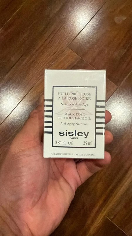 Sisley Black Rose Precious Face Oil Anti-Aging Nutrition 0.84oz./25ml New In Box