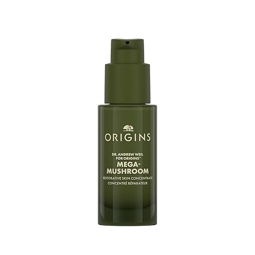 Origins Mega-Mushroom Restorative Skin Concentrate 1oz Dr. Weil NIB Free Ship