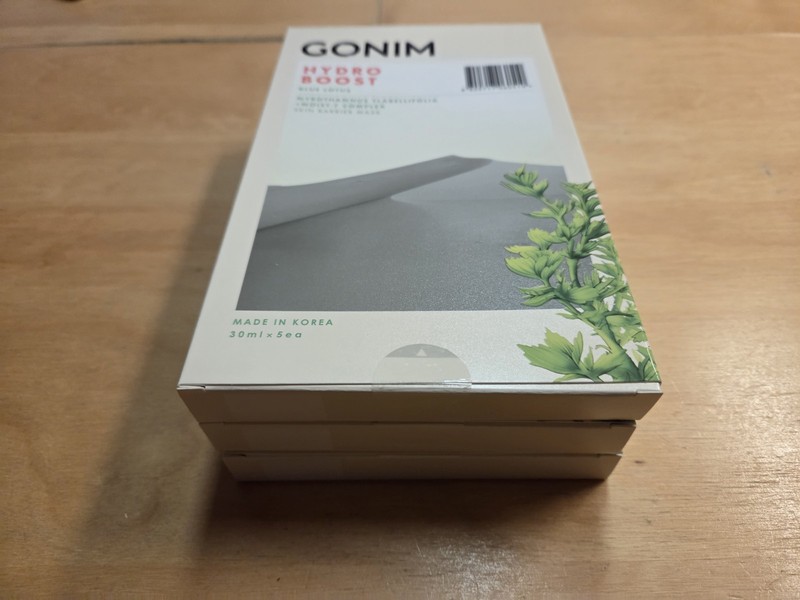 GONIM Hydro Boost Blue Lotus Skin Barrier Mask 3 Box Lot of 15 Masks K-Beauty gallery