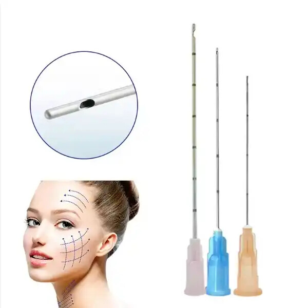5/10x Micro Cannula with Puncture, Blunt Tip for Fillers, USA Seller, FDA Listed gallery