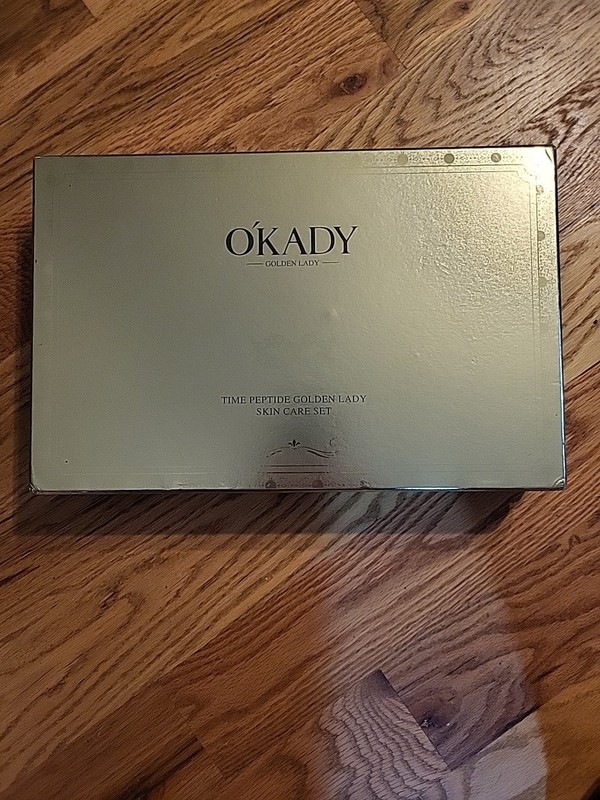 OKady Beauty Set Time Peptide Golden Lady Skin Care Gift Set NEW