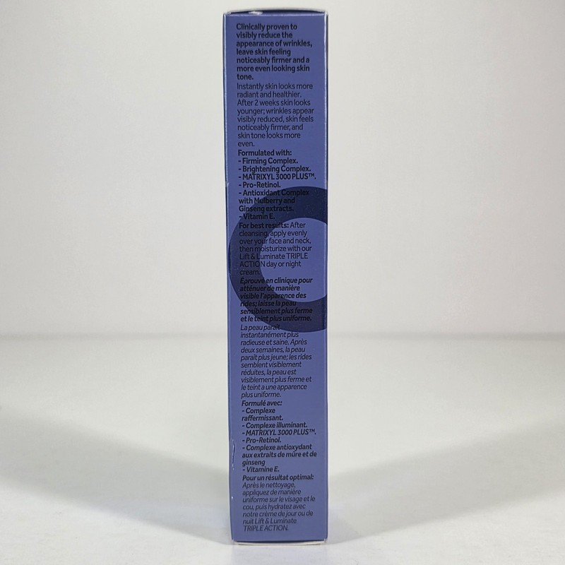 No7 Lift & Luminate Triple Action Serum 1oz Wrinkles Firm Even Skin Tone gallery
