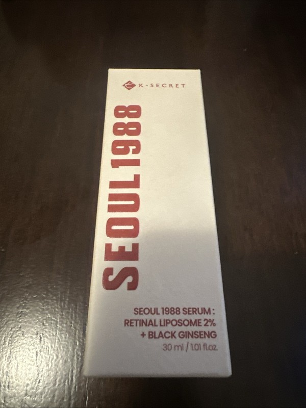 KSECRET – SEOUL 1988 Serum : Retinal Liposome 2% + Black Ginseng [30ml] NEW