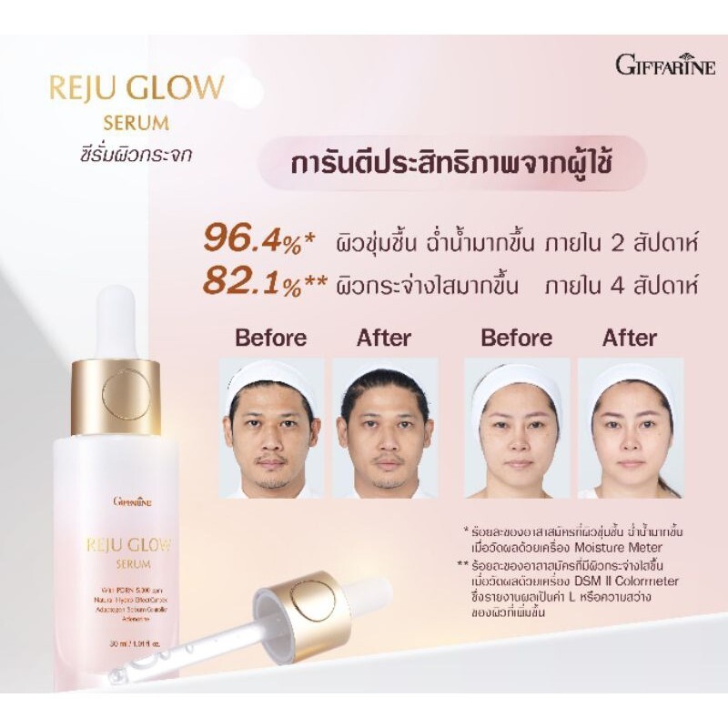 GIFFARINE REJU GLOW SERUM beautiful skin Shiny clear glowing light smooth 30ml gallery