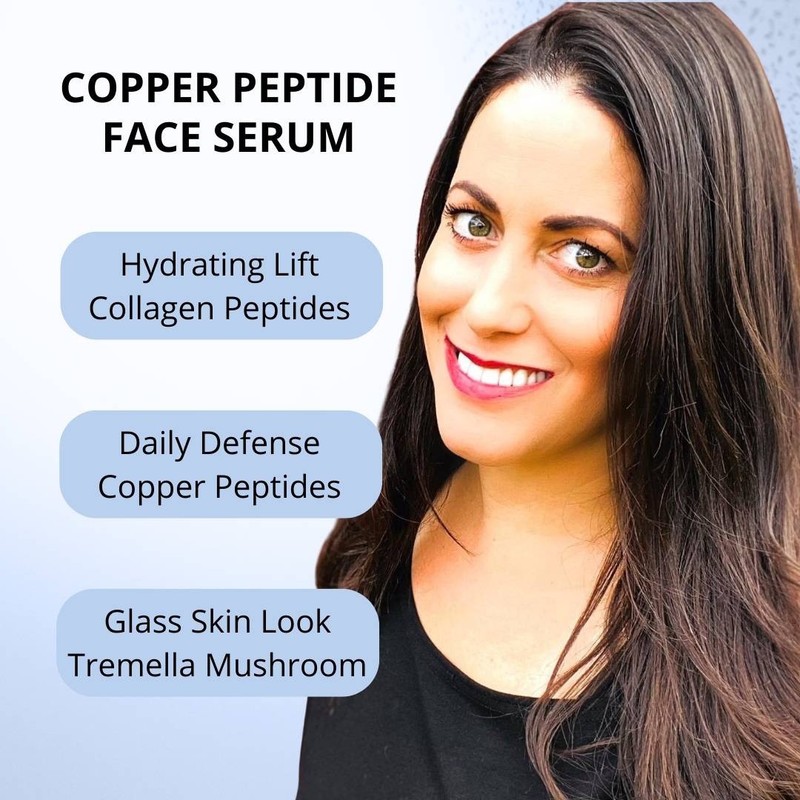 Watts Beauty AGE DEFY GHK-Cu Copper Peptides + Matrixyl - GLASS SKIN Face Serum gallery