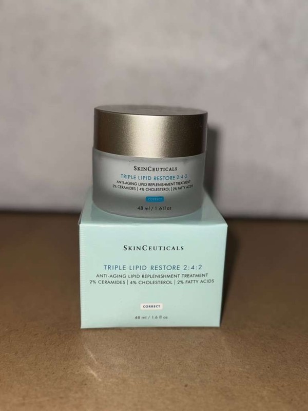 SKINCEUTICALS TRIPLE LIPID 2:4:2 1.6 SEALED ounce RESTORE LATEST contains BOX
