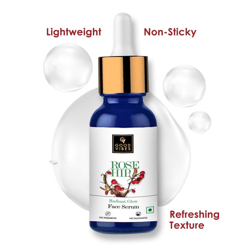 Revitalizing Rosehip Face Serum | Vitamin E Boost for Glowing Skin - 0.50 Fl Oz gallery