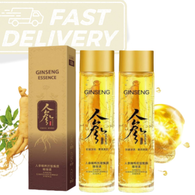 Ginseng Essence Anti-Wrinkle Serum, Hydrating & Firming Face Oil with Ginseng Ro