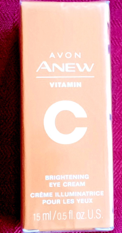 Avon Anew Vitamin C Brightening Eye Cream, new in box, .5 fl. oz.