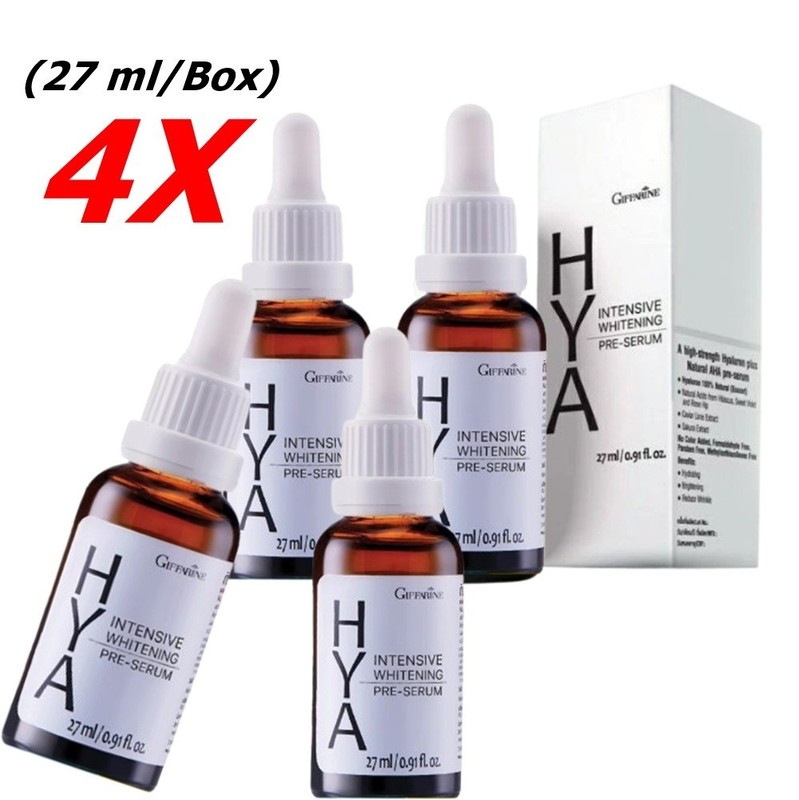 4X Giffarine HYA Whitening Pre-Serum Hyaluron Pure Natural Radiance Moisturized