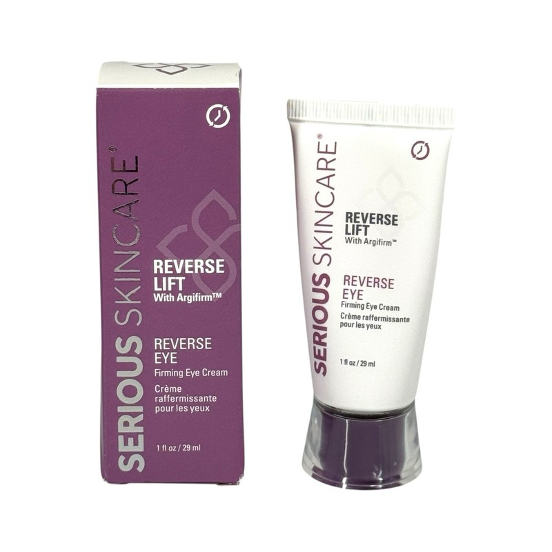 Serious Skin Care Reverse Lift EYE Firming Beauty Cream 1oz DOUBLE SIZE! SEALED
