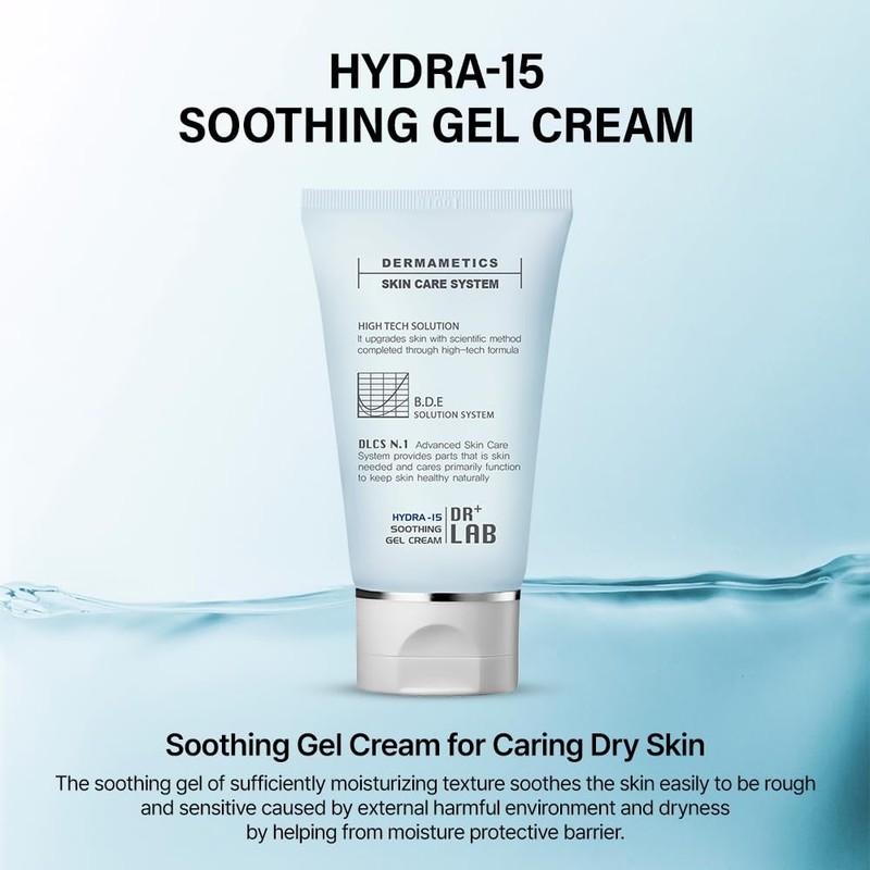 Hydra-15 Soothing Gel Cream 2.03 fl oz /60ml Moisturizing Deep Hydrating Elas... gallery