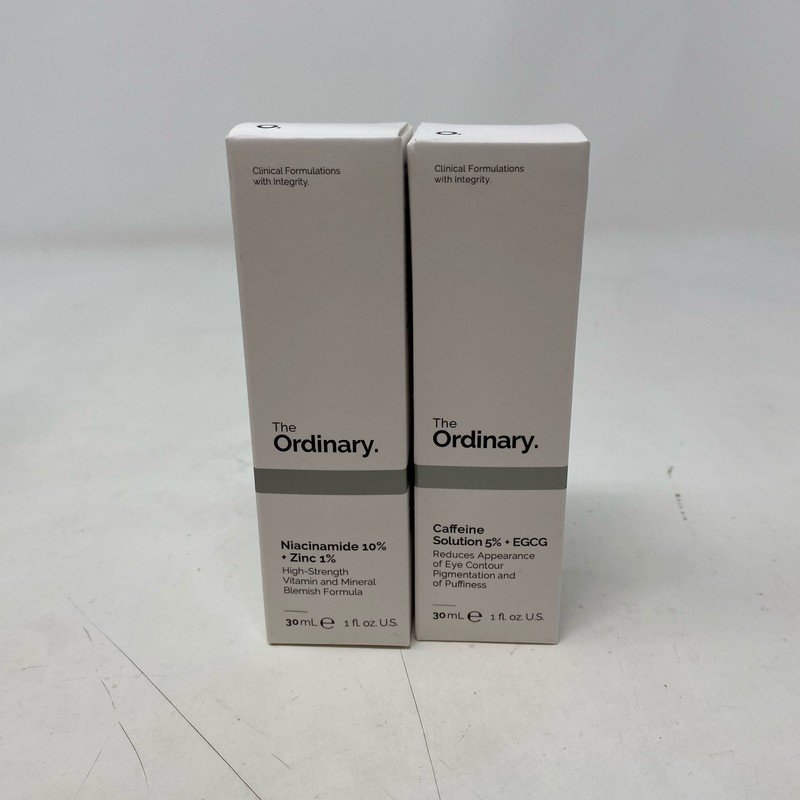 The Ordinary Niacinamide 10%+Zinc 1% & Caffeine 5% EGCG 30ml Duo