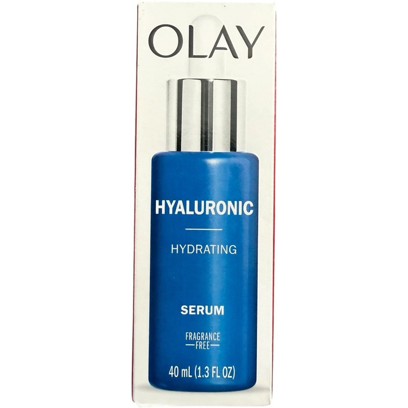 (3) Olay Hyaluronic Hydrating Serum Fragrance Free 1.3 Fl Oz 40mL New! Free Ship gallery