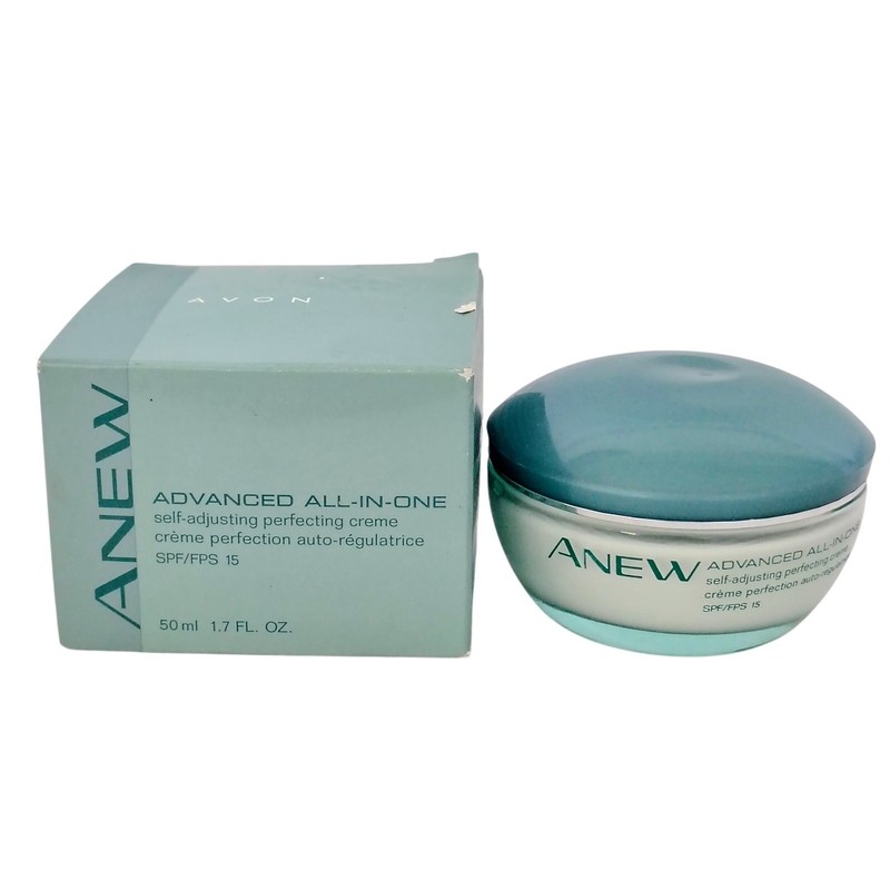 Avon Anew Advanced All in One Self Adjusting Perfecting Creme 1.7 oz. SEE PHOTO