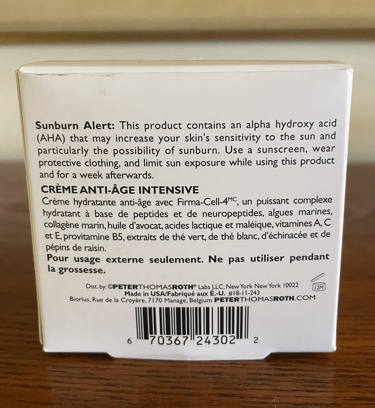PETER THOMAS ROTH MEGA RICH INTENSIVE ANTI-AGING CREME New 1.7 Fl Oz 50 Ml gallery