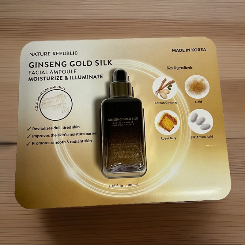 Ginseng Gold Silk Facial Ampoule, by Nature Republic 3.38 fl oz New gallery