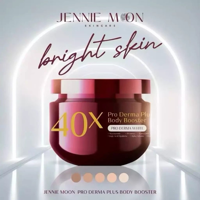 2x JENNIE MOON 40X Pro Derma Plus Body Booster 250g Brightening Gel gallery