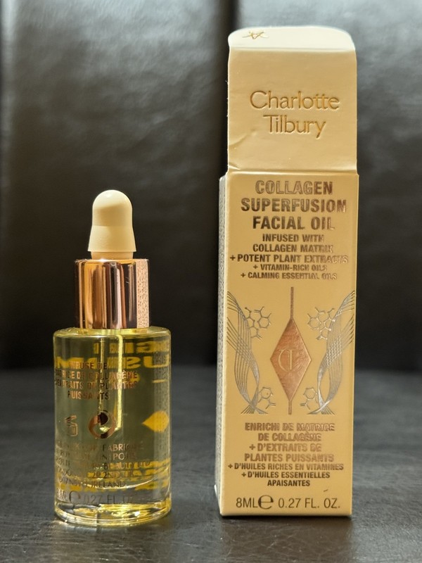 Charlotte Tillbury: Collagen Superfusion Facial Oil, 0.27 fl oz/8 ml – NIB
