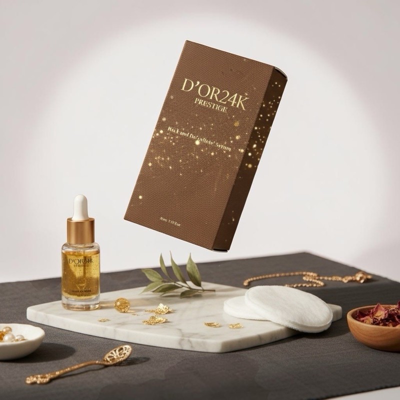 NEW NIB D'OR24K Prestige Endless Beauty Neck and Décolleté Serum 30ml/1.09fl oz gallery