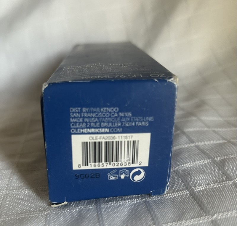NIB Ole Henriksen Transform Glow2OH 7% AHA’s Dark Spot Facial Toner 190ml/6.5oz gallery