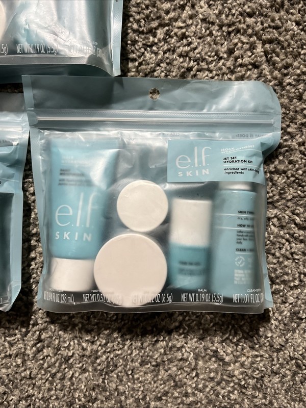 e.l.f. - Holy Hydration set - Face Cleanser - Balm - Moisturizer - Eye Lot Of 3 gallery
