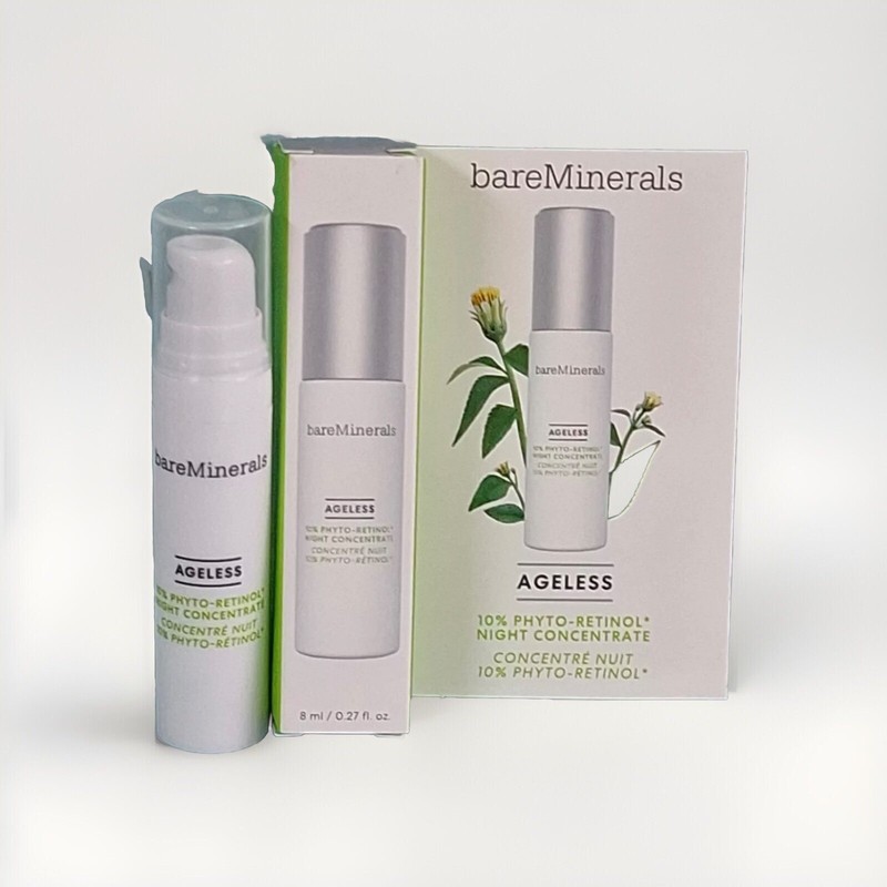 bareMinerals AGELESS 10% Phyto-Retinol Night Concentrate 0.27 fl oz/8mL Mini