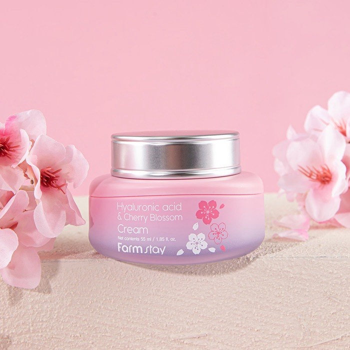Farm Stay Hyaluronic Acid & Cherry Blossom Cream 55ml, 1.85 fl oz Brand New gallery