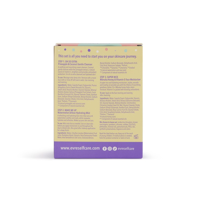 3 Step Teen Starter Skin Care Set, 3.4 Fl Oz (Pack of 3), Wash, Mist, Moistur... gallery