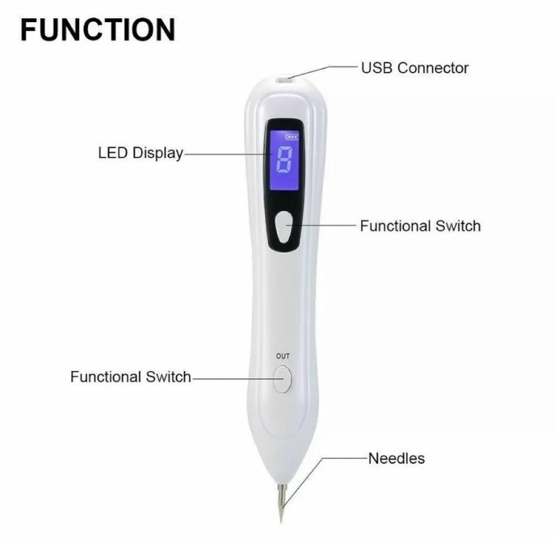 Portable Spot Remover Pen Usb Rechargeable MY-036 Skin - New Open Box gallery