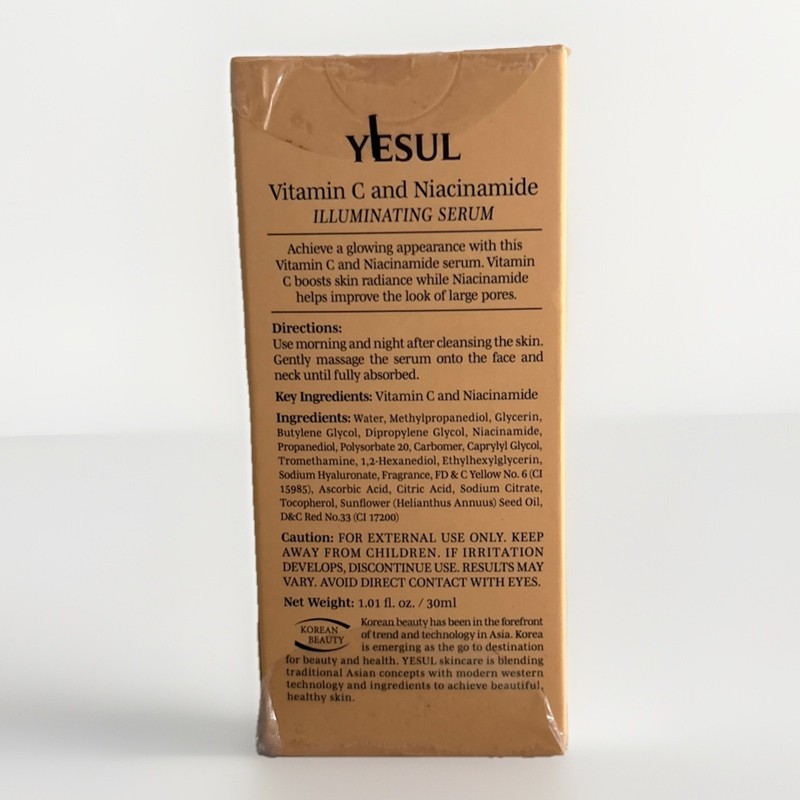 YESUL Vitamin C & Niacinamide Illuminating Serum Boost Skin Radiance gallery