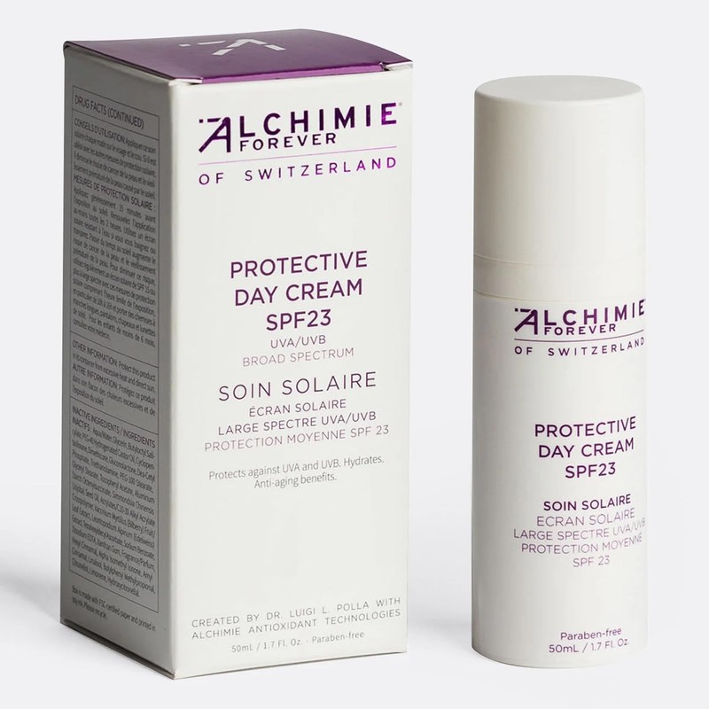 Protective Day Cream SPF 23 | Benzene-Free Protects Against UVA & UVB and Hyd…
